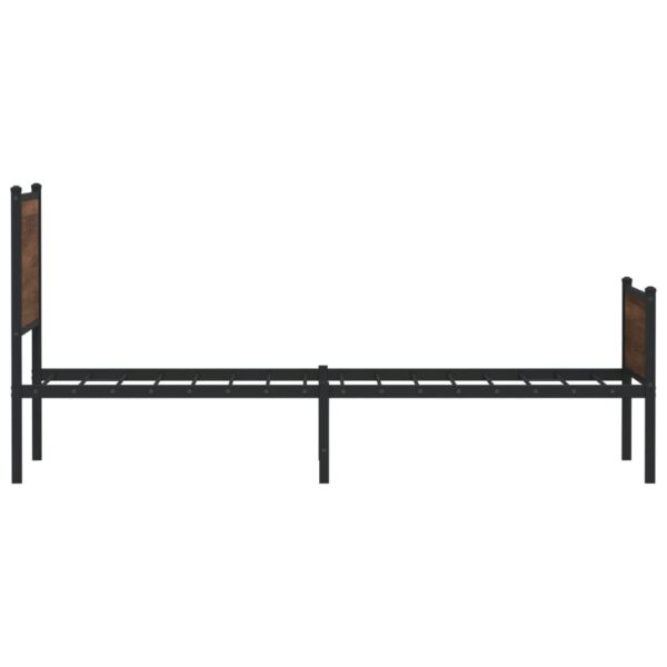 Metalni okvir kreveta s uzglavljem i podnožjem 80 x 200 cm - Slika 6