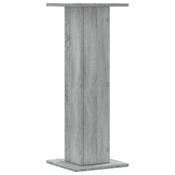 Stalci za biljke 2 kom boja hrasta 30x30x80cm konstruirano drvo - Slika 5