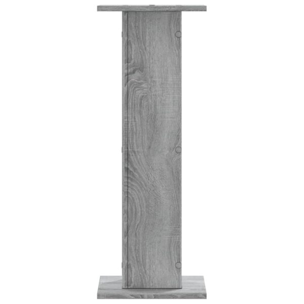 Stalci za biljke 2 kom boja hrasta 30x30x80cm konstruirano drvo - Slika 6