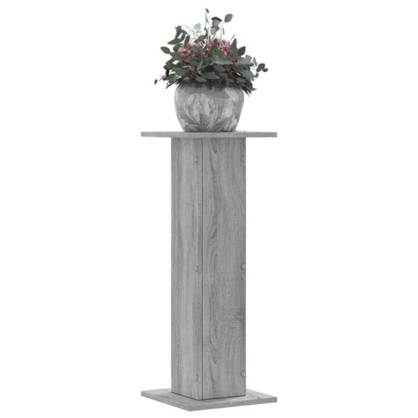 Stalci za biljke 2 kom boja hrasta 30x30x80cm konstruirano drvo