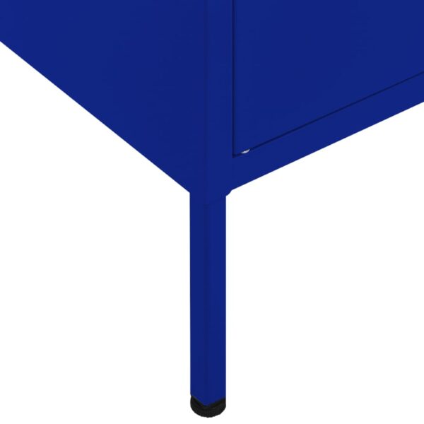 Ormarić za pohranu modri 80 x 35 x 101,5 cm čelični - Slika 8