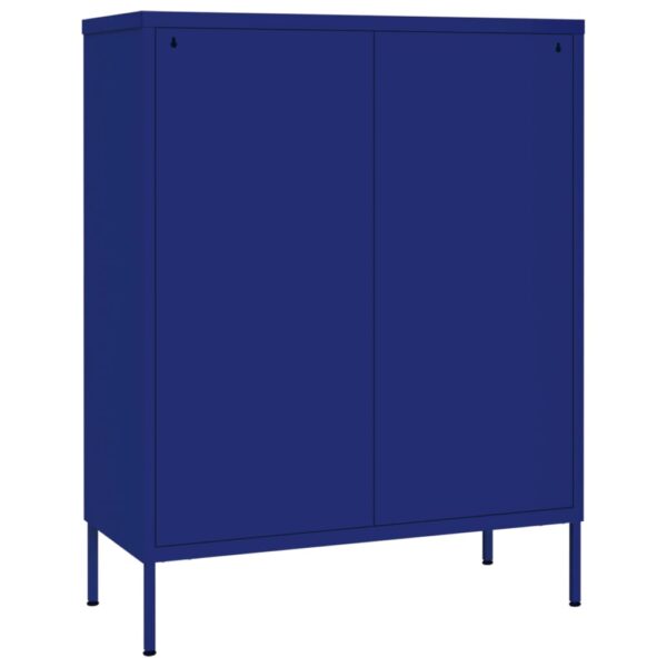 Ormarić s ladicama modri 80 x 35 x 101,5 cm čelični - Slika 5