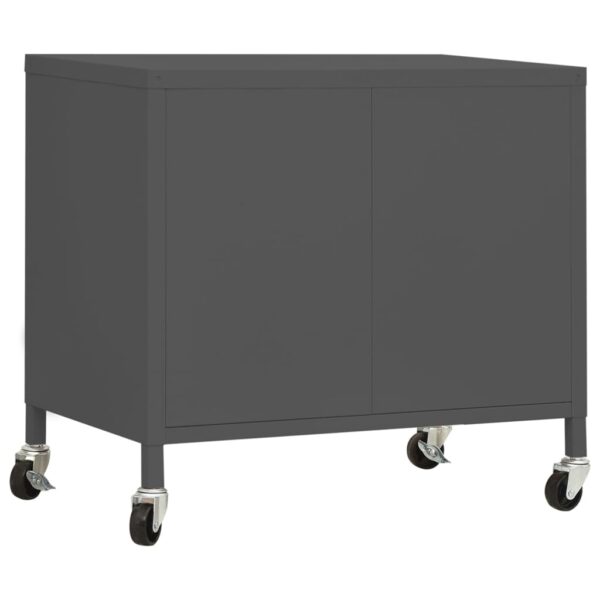 Ormarić za pohranu antracit 60 x 35 x 56 cm čelični - Slika 5