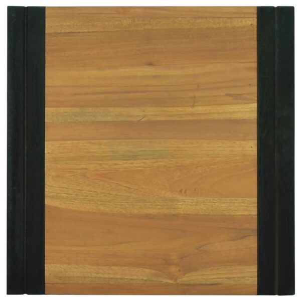 Zidni kupaonski ormarić 45 x 45 x 35 cm od masivne tikovine - Slika 4