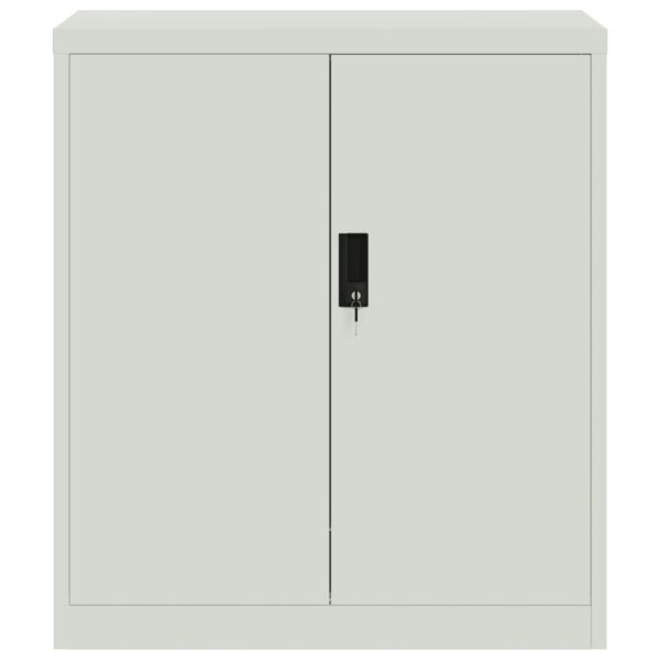 Ormarić za spise svjetlosivi 79 x 40 x 90 cm čelični - Slika 3