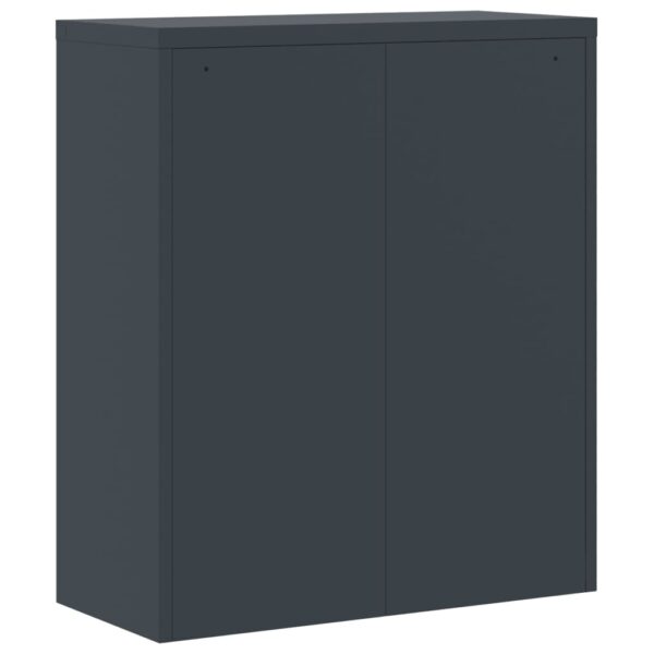 Ormarić za spise antracit 90 x 40 x 105 cm čelični - Slika 6