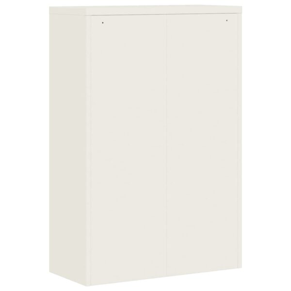 Ormarić za spise bijeli 90 x 40 x 140 cm čelični - Slika 6