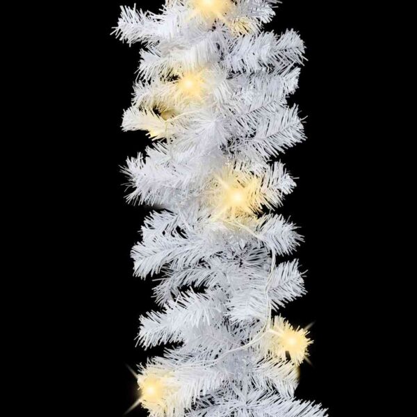 Božićna girlanda s LED svjetlima 5 m bijela - Slika 7