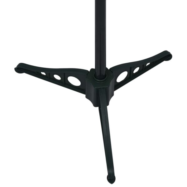 Prigodno umjetno božićno drvce crno 120 cm PET - Slika 4