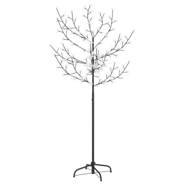 Božićno drvce sa 120 LED žarulja plavo svjetlo 150 cm - Slika 2