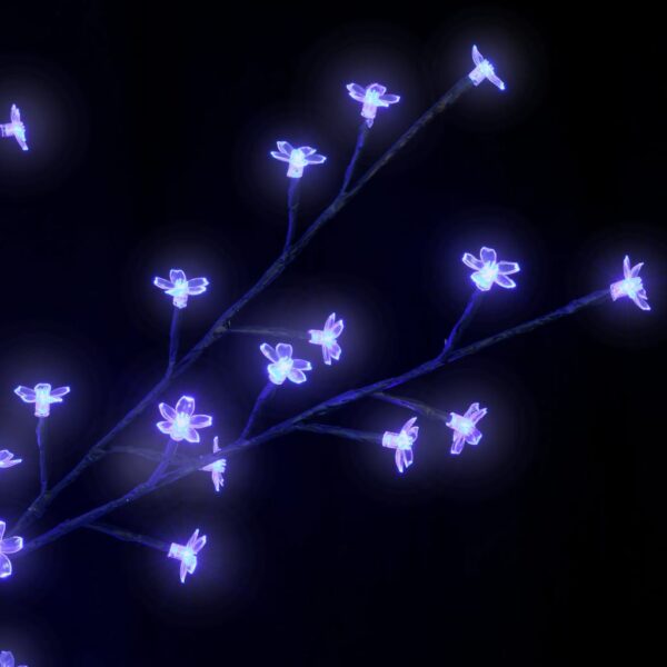 Božićno drvce sa 120 LED žarulja plavo svjetlo 150 cm - Slika 6