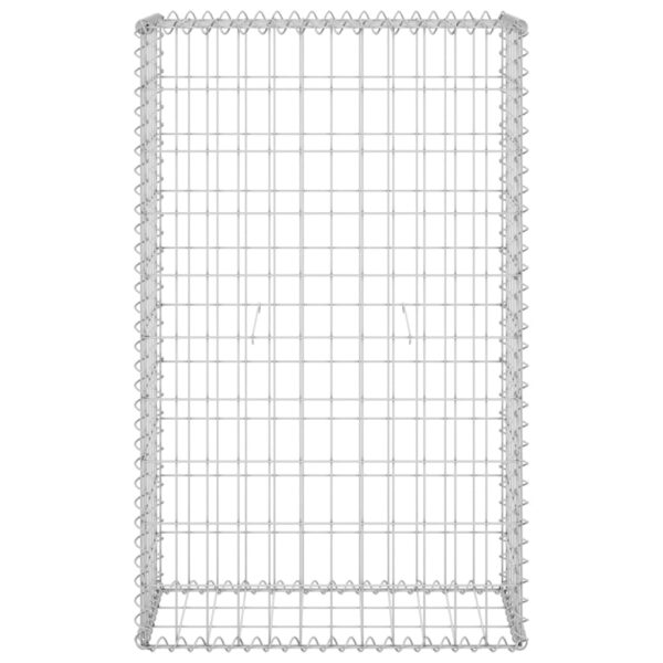 Gabionski zid s poklopcima od pocinčanog čelika 60x30x100 cm - Slika 3