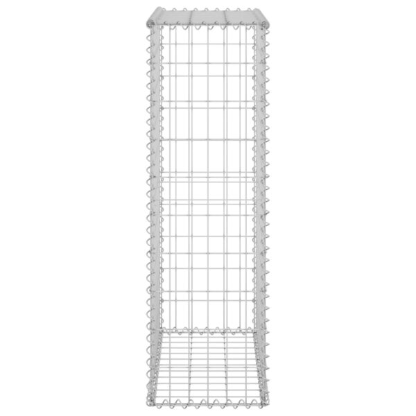 Gabionski zid s poklopcima od pocinčanog čelika 60x30x100 cm - Slika 4