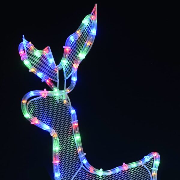 Božićna rasvjeta sob i sanjke s mrežom i 432 LED žarulje - Slika 4