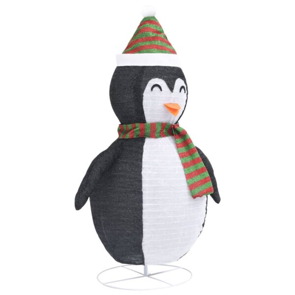 Ukrasna božićna figura pingvina LED od luksuzne tkanine 60 cm - Slika 6