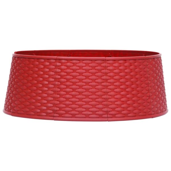 Podloga za božićno drvce crvena Ø 65 x 19,5 cm - Slika 2
