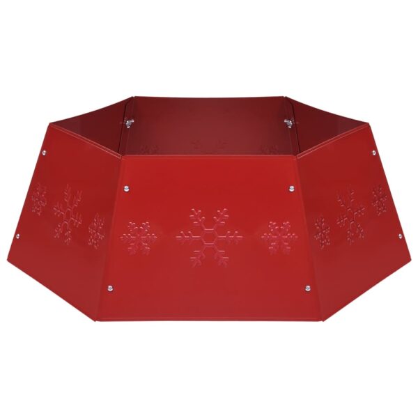 Podloga za božićno drvce crvena Ø 68 x 25 cm - Slika 2