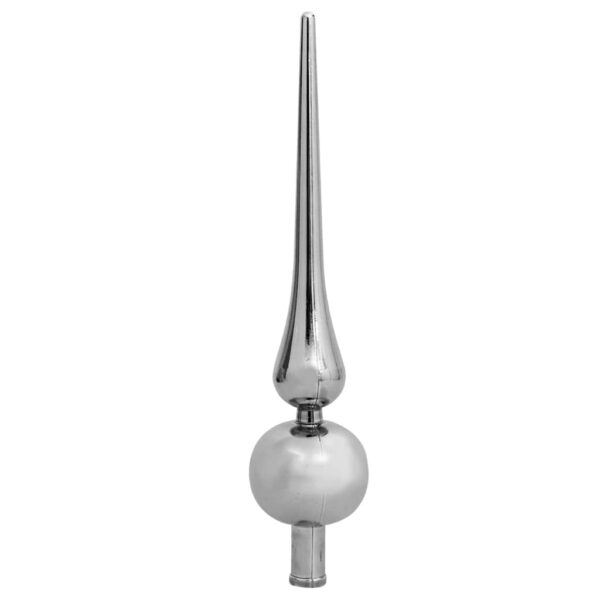 Umjetno osvijetljeno božićno drvce s kuglicama plavo 120 cm PVC - Slika 11