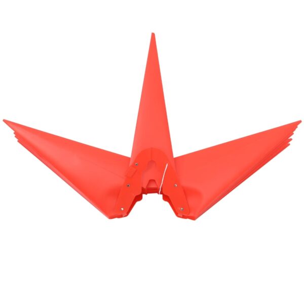 Božićno svjetlo s LED svjetlima sklopivo crveno 43 cm - Slika 8