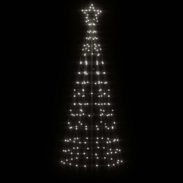 Svjetlo za božićno drvce i šiljci 220 LED hladne bijele 180 cm - Slika 3