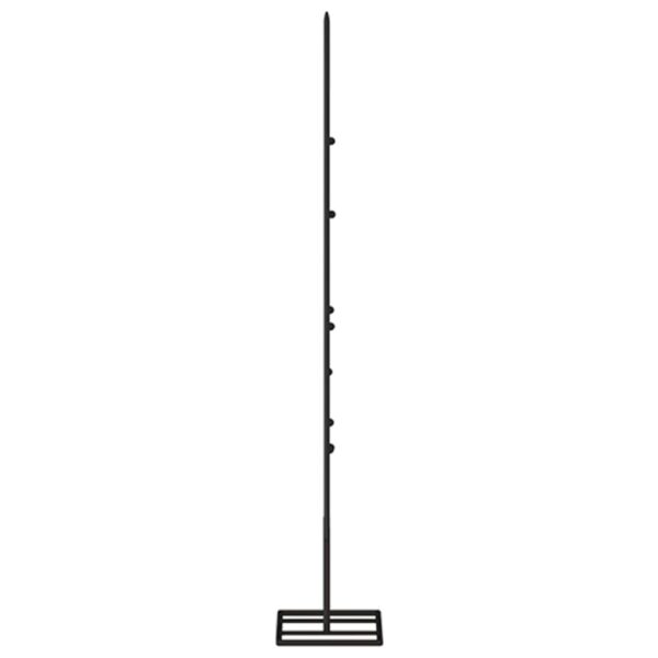 Metalno ukrasno božićno drvce crno 60 cm - Slika 4