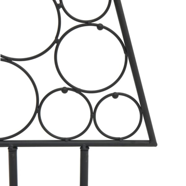 Metalno ukrasno božićno drvce crno 60 cm - Slika 6