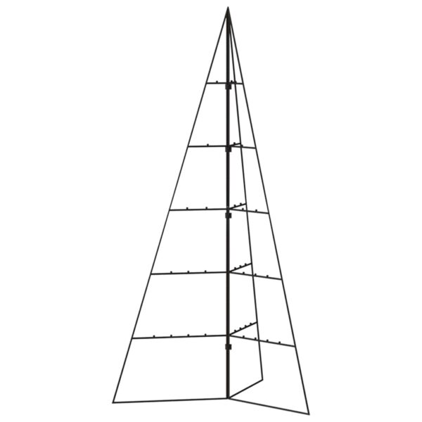 Metalno ukrasno božićno drvce crno 100 cm - Slika 2
