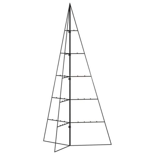 Metalno ukrasno božićno drvce crno 100 cm - Slika 3