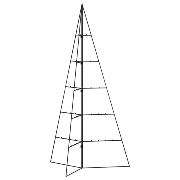 Metalno ukrasno božićno drvce crno 100 cm - Slika 5