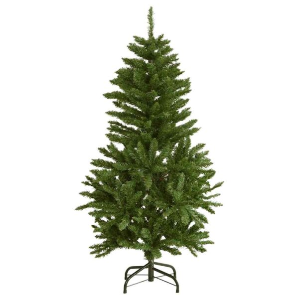 Umjetno božićno drvce 150 LED sa šarkama i kuglicama 120 cm - Slika 5