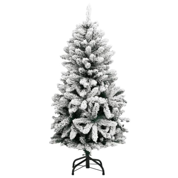 Umjetno božićno drvce 150 LED sa šarkama i kuglicama 150 cm - Slika 5