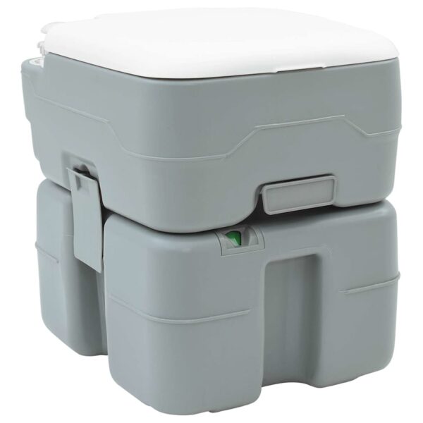 Kamp set 2 pcs Siva 50.5 x 33 x 103 cm Plastika - Slika 5