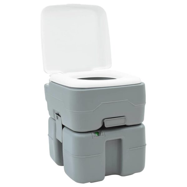 Kamp set 2 pcs Siva 50.5 x 33 x 103 cm Plastika - Slika 6